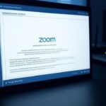 image of zoom certificate error kaceli tech training