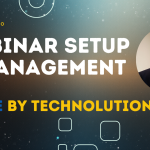 Webinar setup in Slate Kaceli